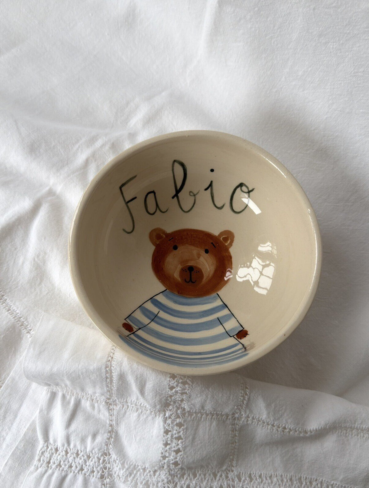 Vajilla infantil personalizada