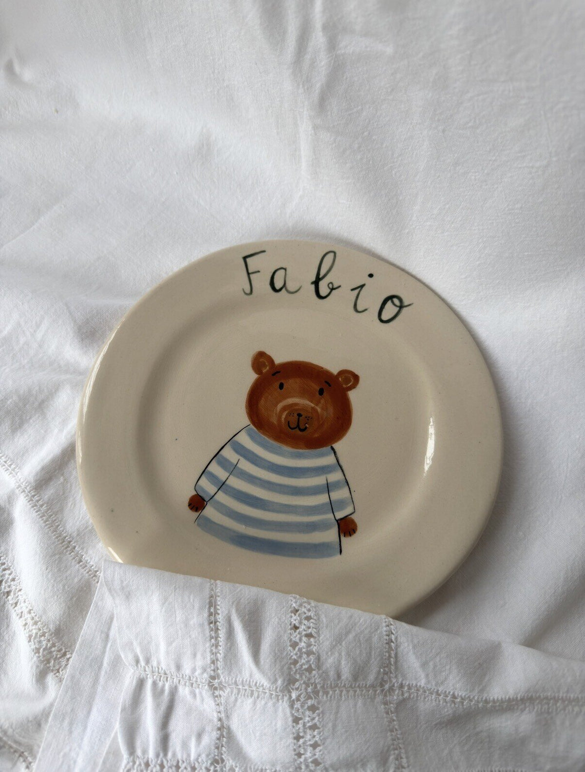 Vajilla infantil personalizada